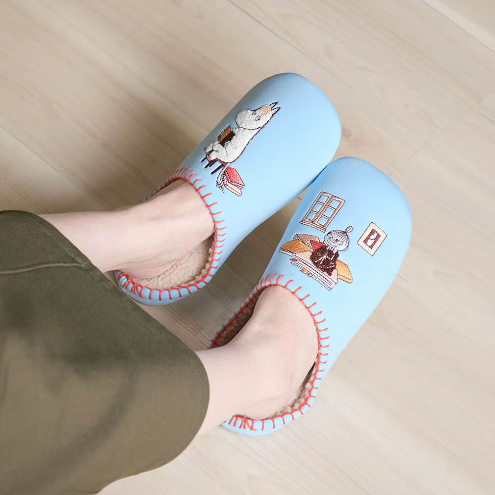 Moomin Slippers - Snorkmaiden & Little My