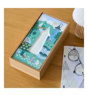 Moomin Valley Silhouette Cutout Tissue Case