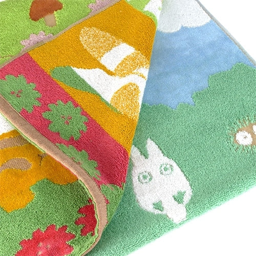 My Neighbor Totoro Cat and Totoro Bath Towel
