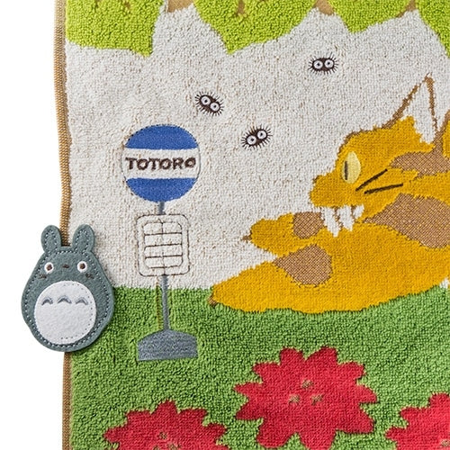 My Neighbor Totoro Cat and Totoro Bath Towel