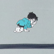 Detective Conan footprint Stretchable tote bag - Conan city
