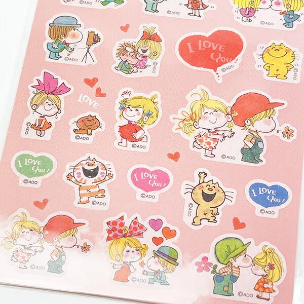 Ado Mizumori Masking Sticker - Red