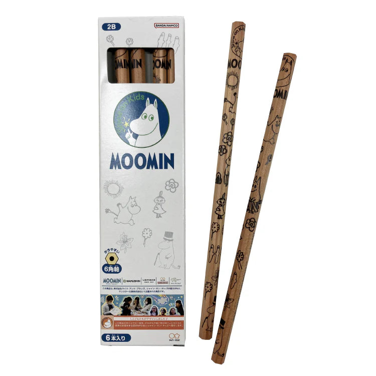 Moomin 2B Pencil Set of 6
