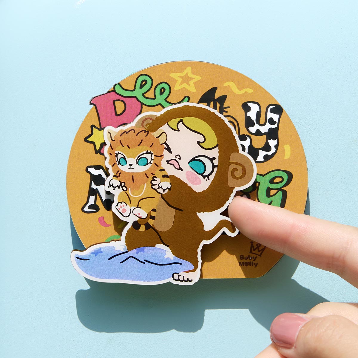 Baby Molly & Baby Tabby Series Fridge Magnet Blind Box