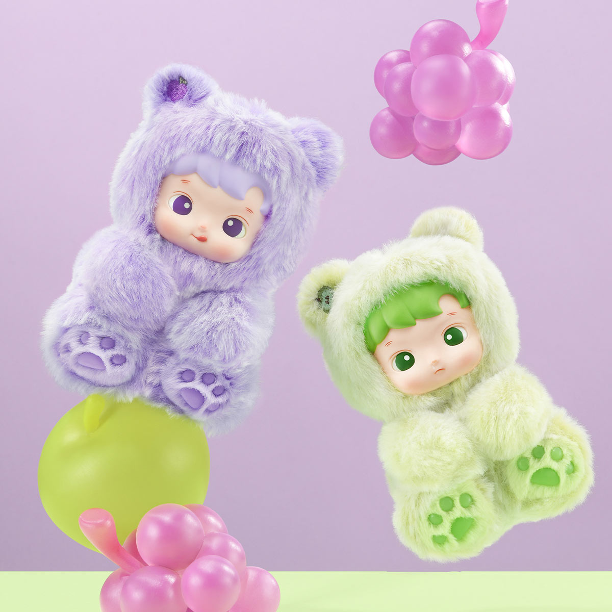 HACIPUPU Gummy Bear Series Plush Pendant Blind Box