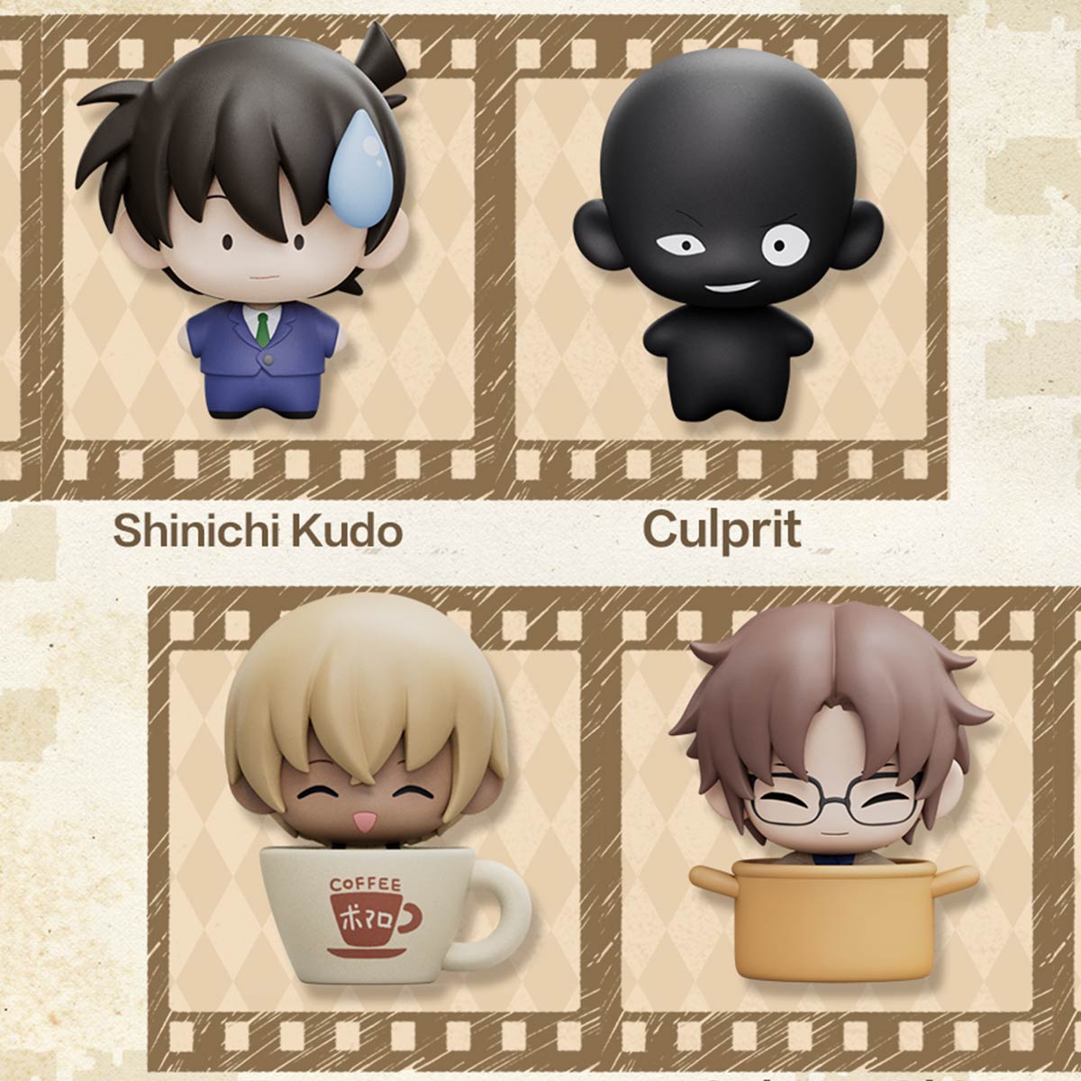 Pop Mart Detective Conan Super Mini Figure Blind Box