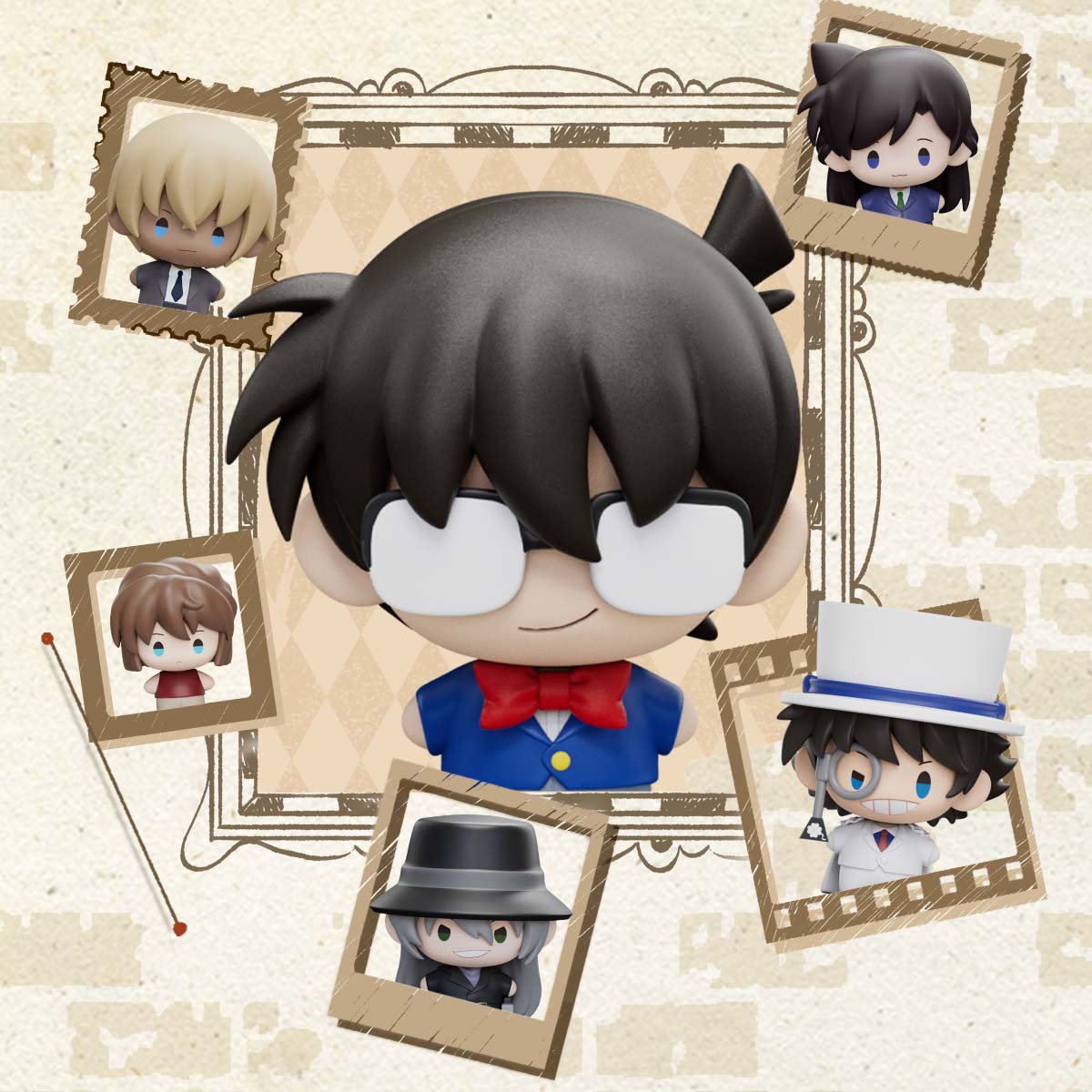 Pop Mart Detective Conan Super Mini Figure Blind Box