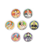 USJ One piece collectible badges