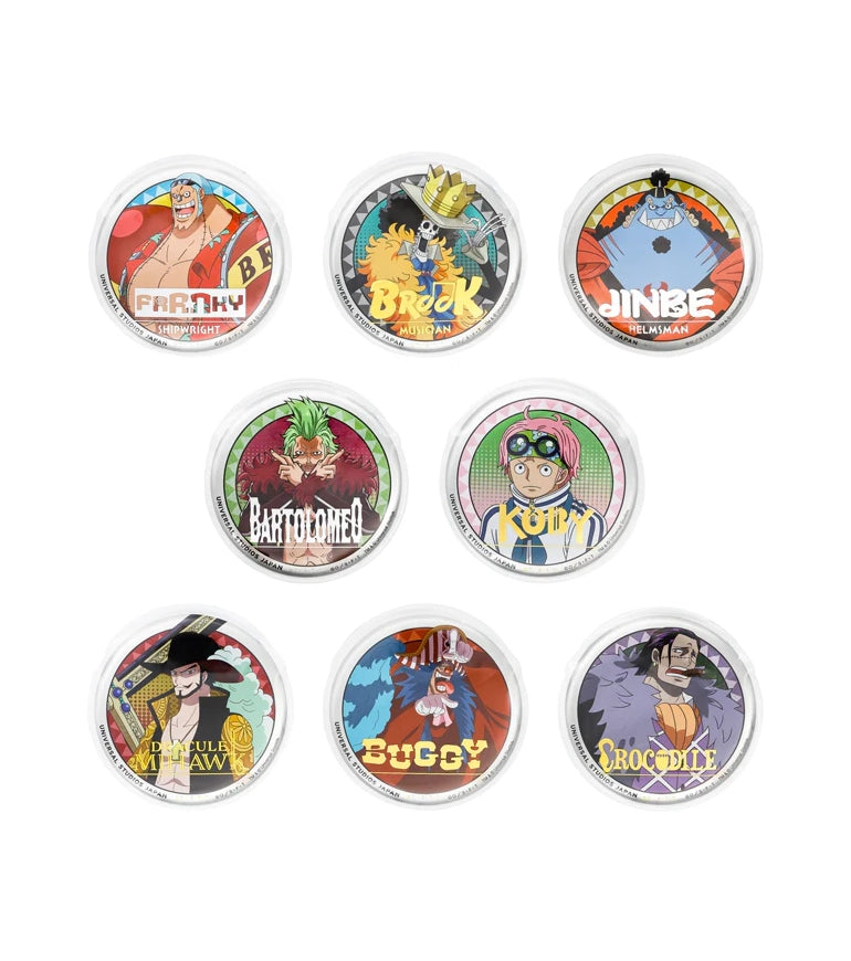 USJ One piece collectible badges