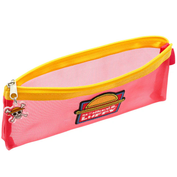 USJ One piece Ballpoint Pen & Pencil Case Set - Luffy