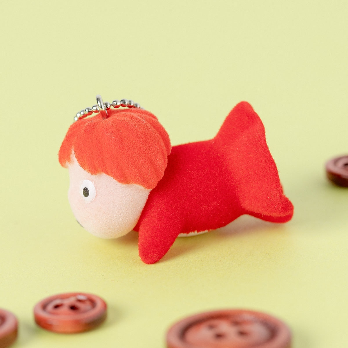 Ponyo on the cliff Keychain