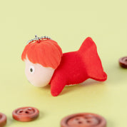 Ponyo on the cliff Keychain
