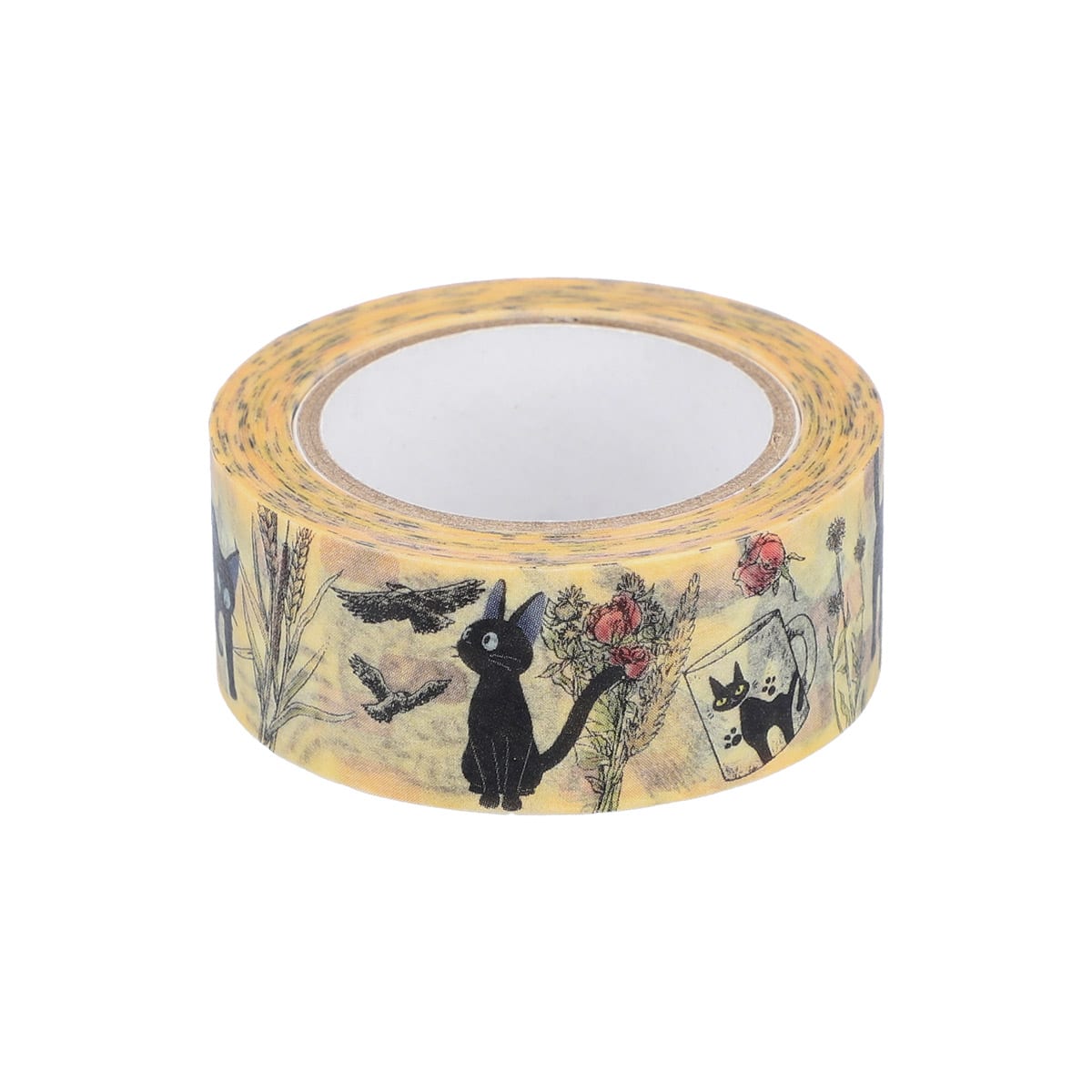 Kiki's Delivery Service Masking Tape Jiji's Pattern - Set of 2