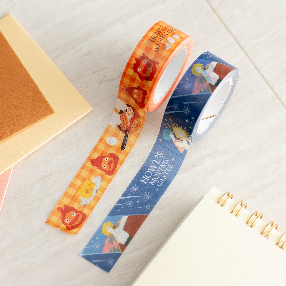 Howl's Moving Castle Masking Tape - Set of 2