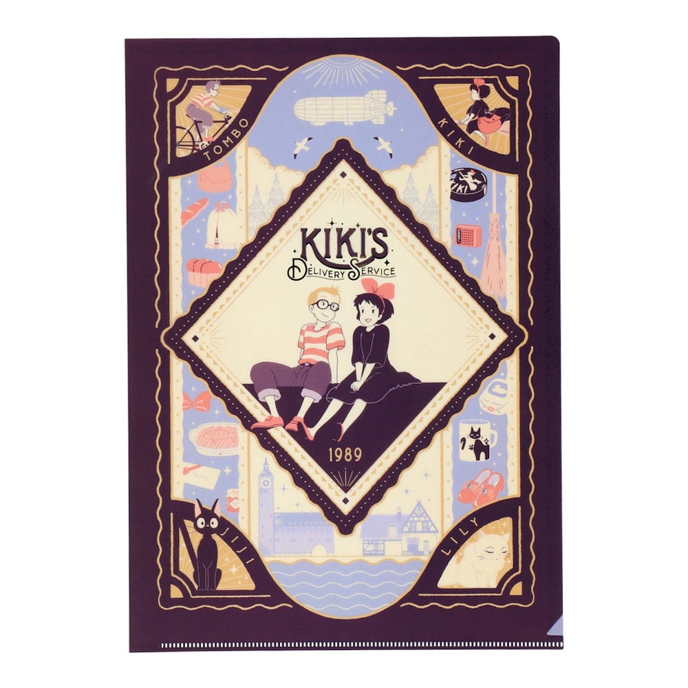 Kiki's Delivery Service Clear File Retro Frame