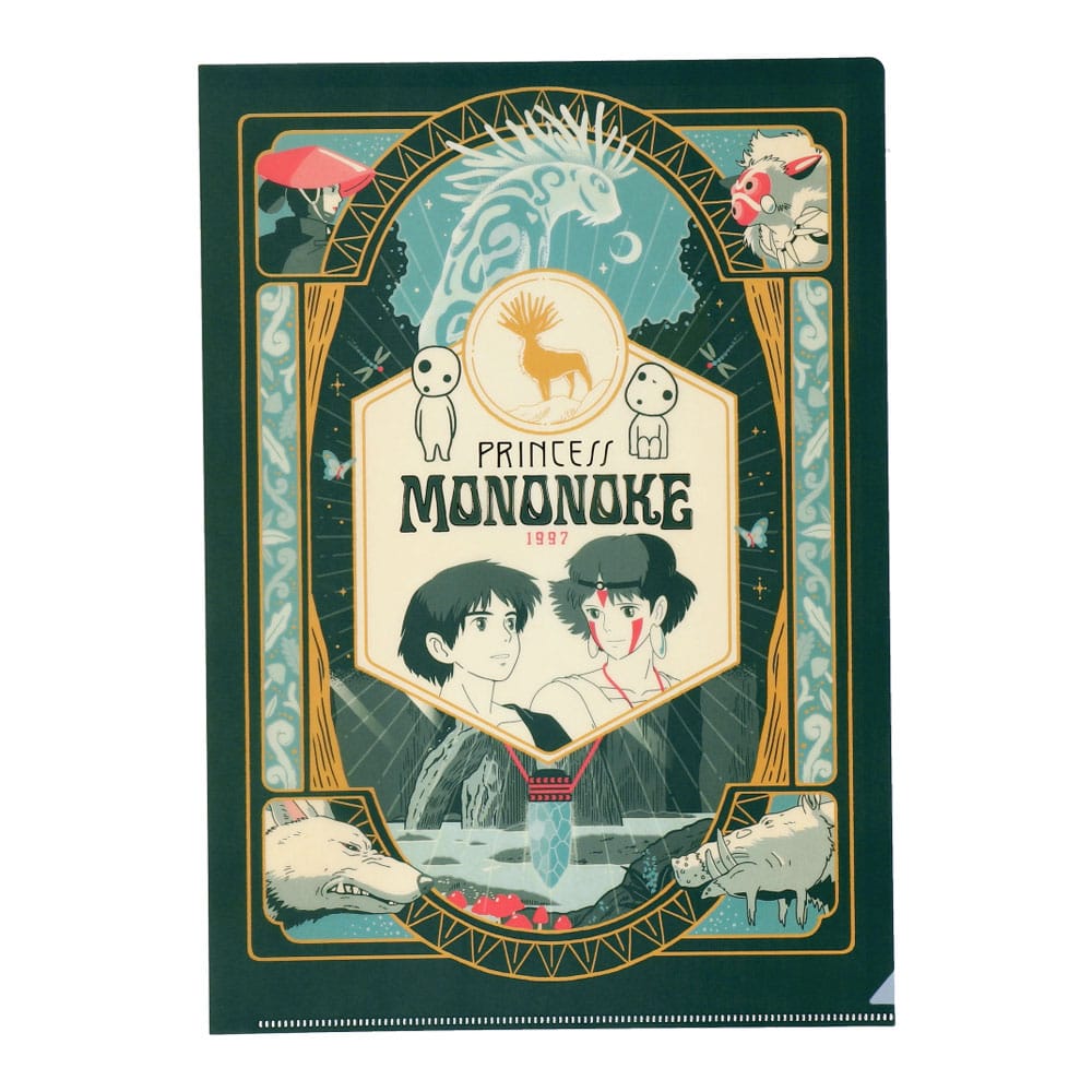 Princess Mononoke Clear File Retro Frame
