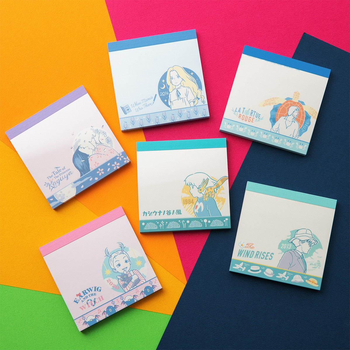 Studio Ghibli 24 works Notepad Collection blind package