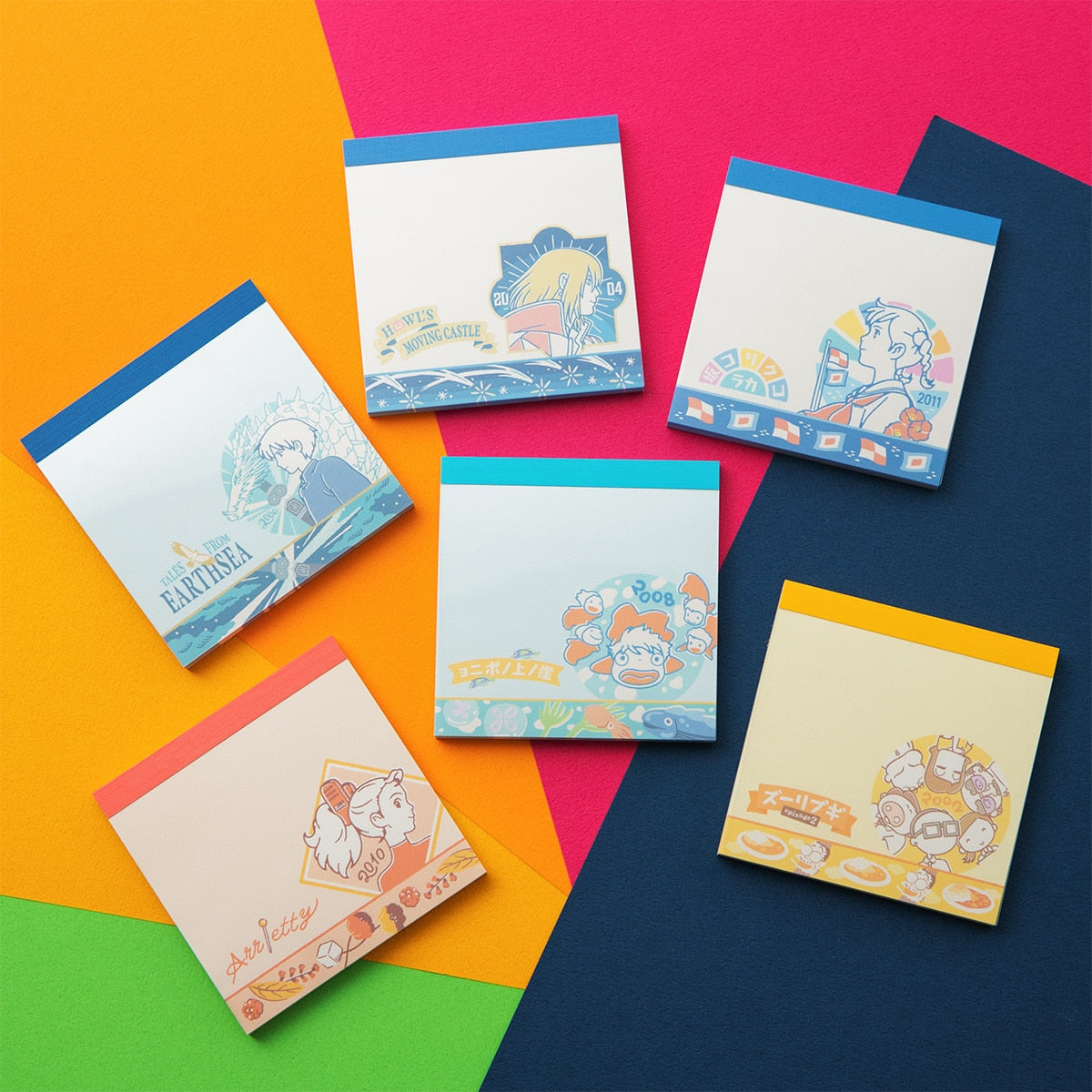 Studio Ghibli 24 works Notepad Collection blind package