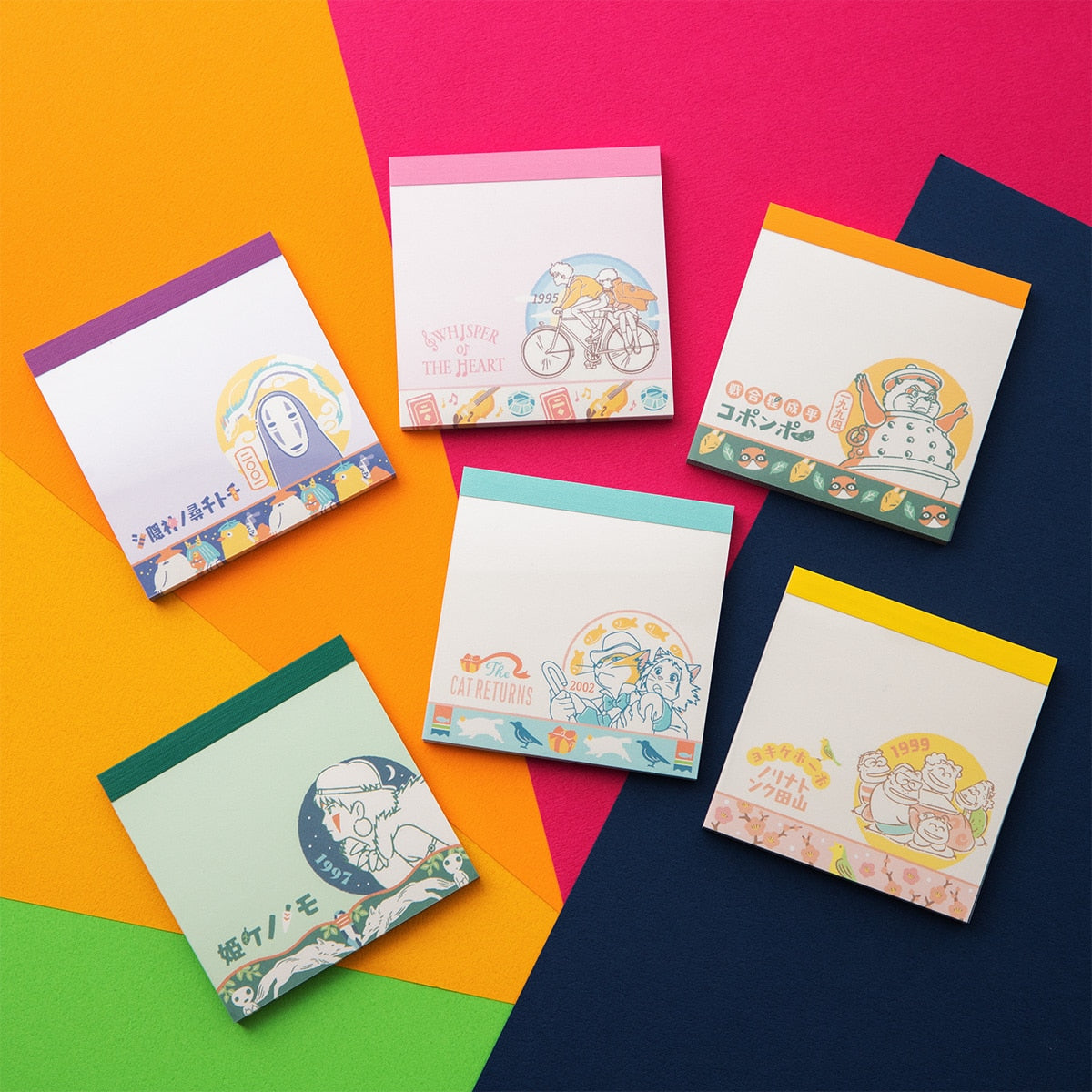 Studio Ghibli 24 works Notepad Collection blind package