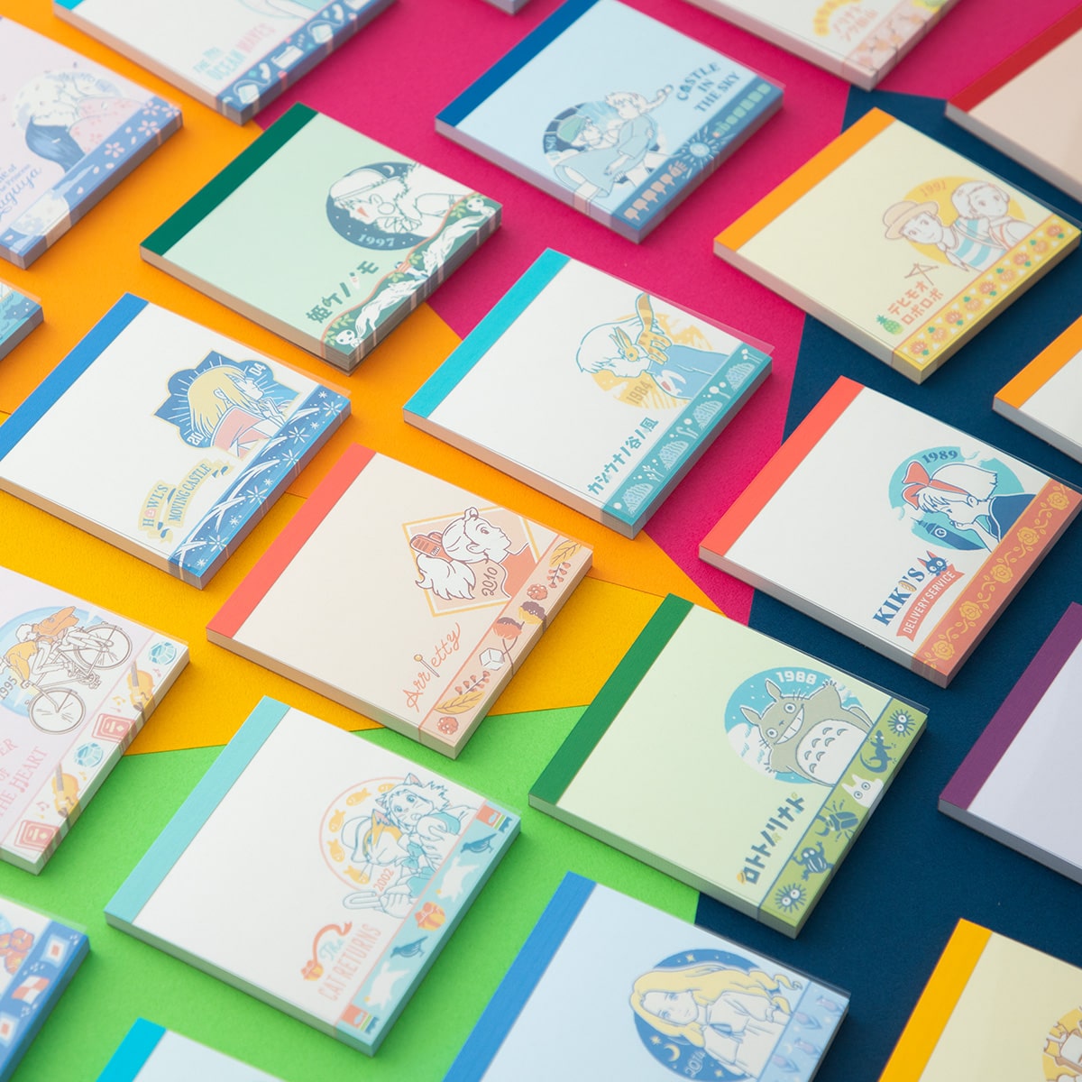 Studio Ghibli 24 works Notepad Collection blind package