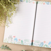 My Neighbor Totoro Notebook Colorful Leaf Pattern