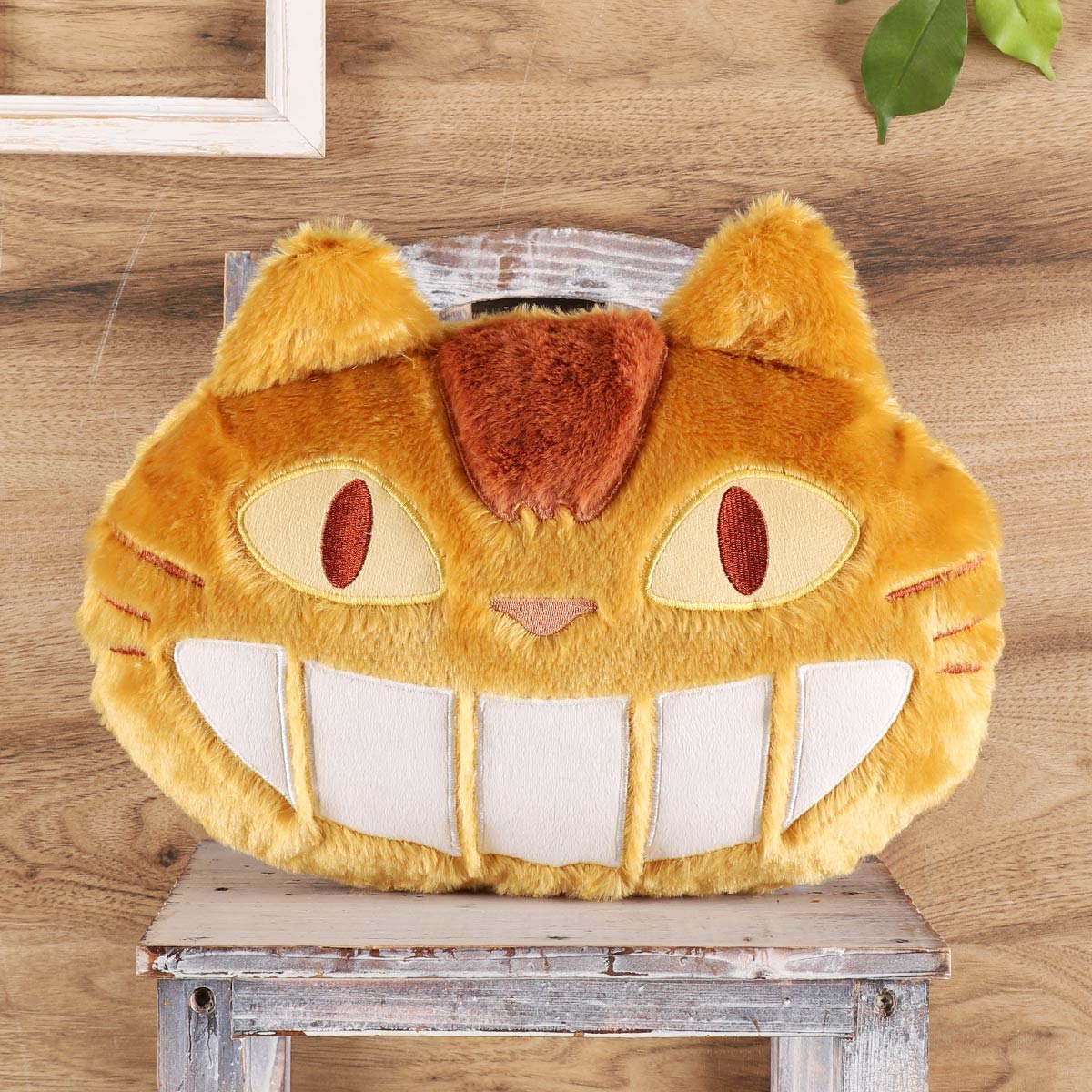 My Neighbor Totoro Ghost Cat Bus Die-cut Cushion