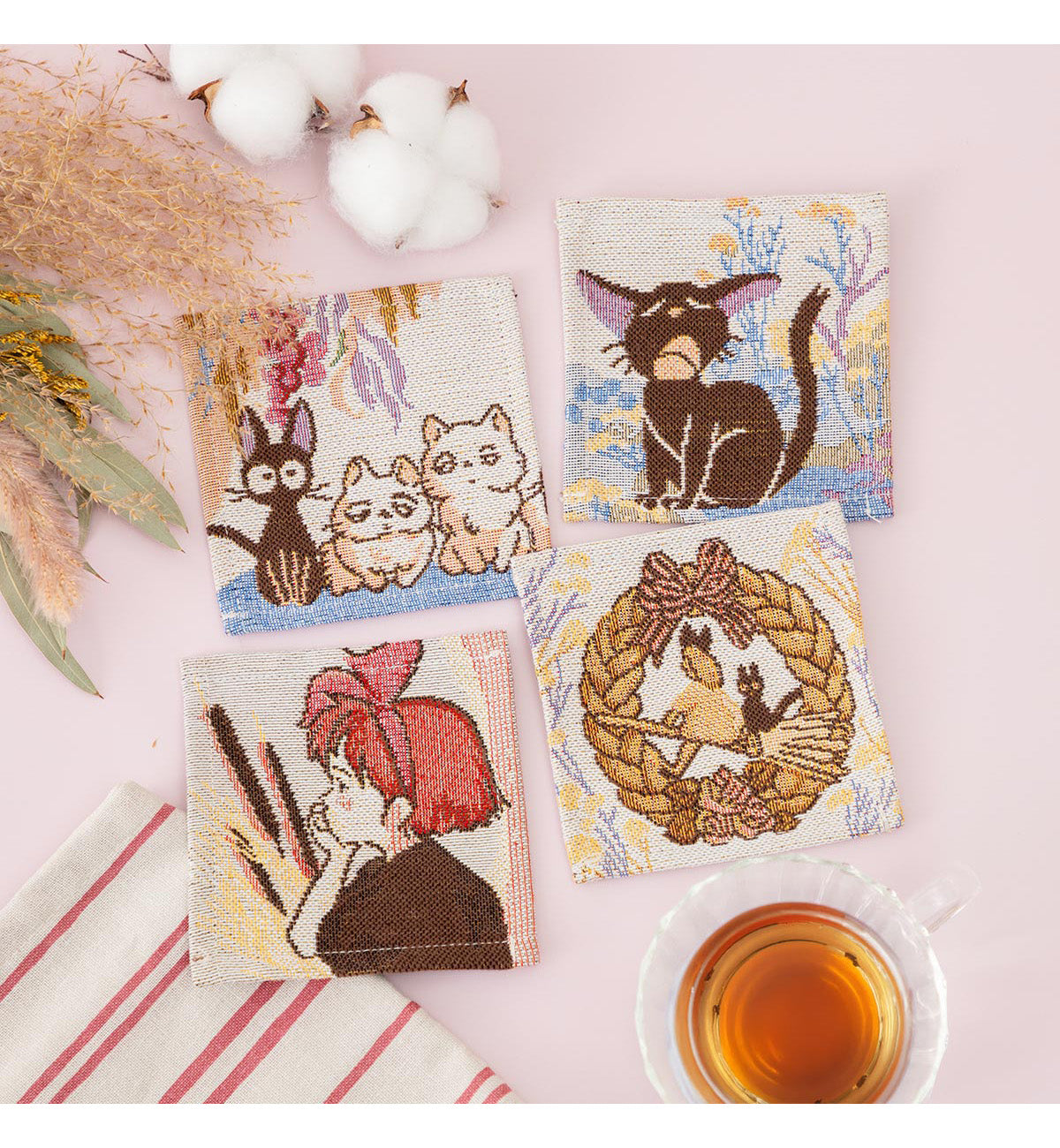 Kiki's Delivery Service Coaster Set of 4