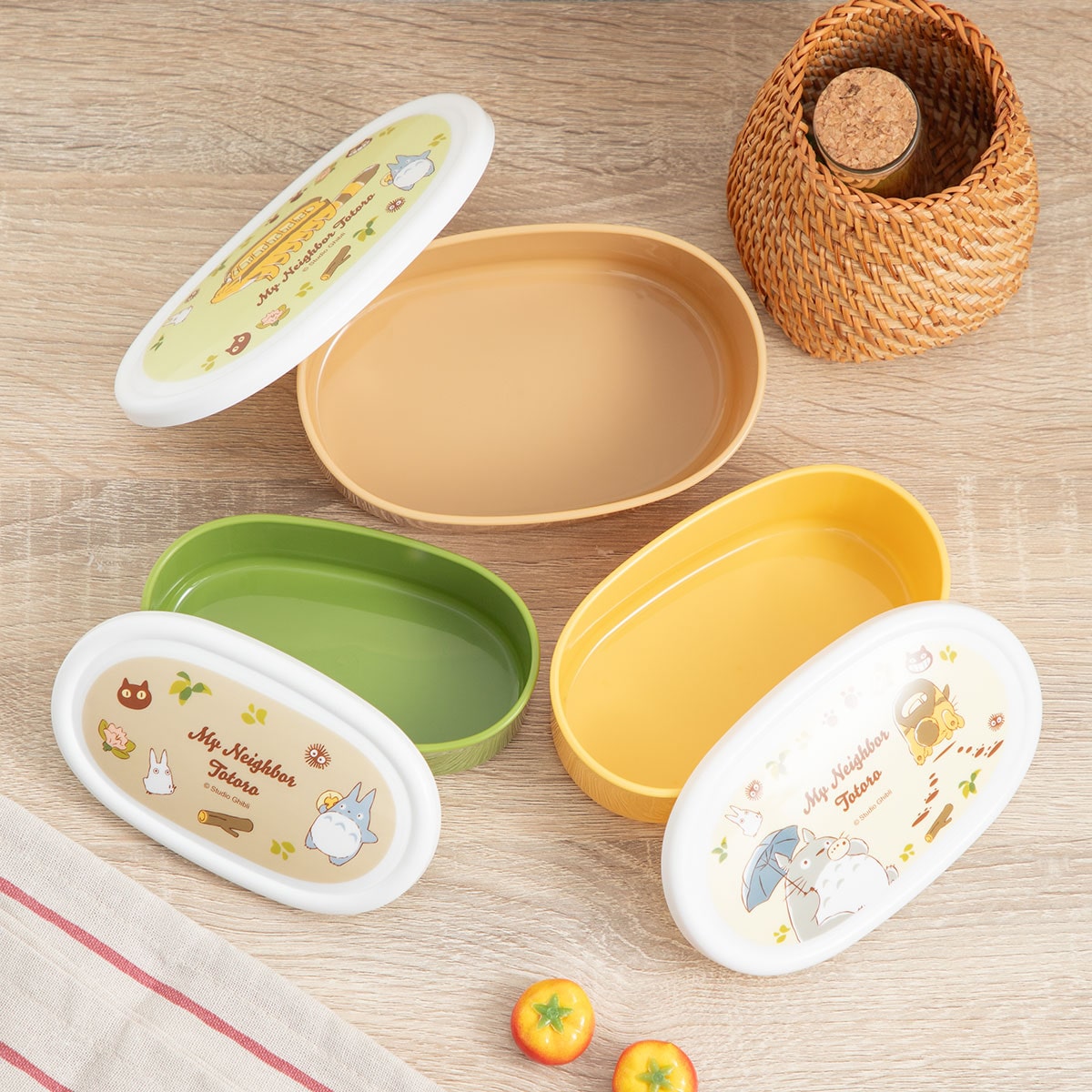 My Neighbor Totoro 3-piece storage container set