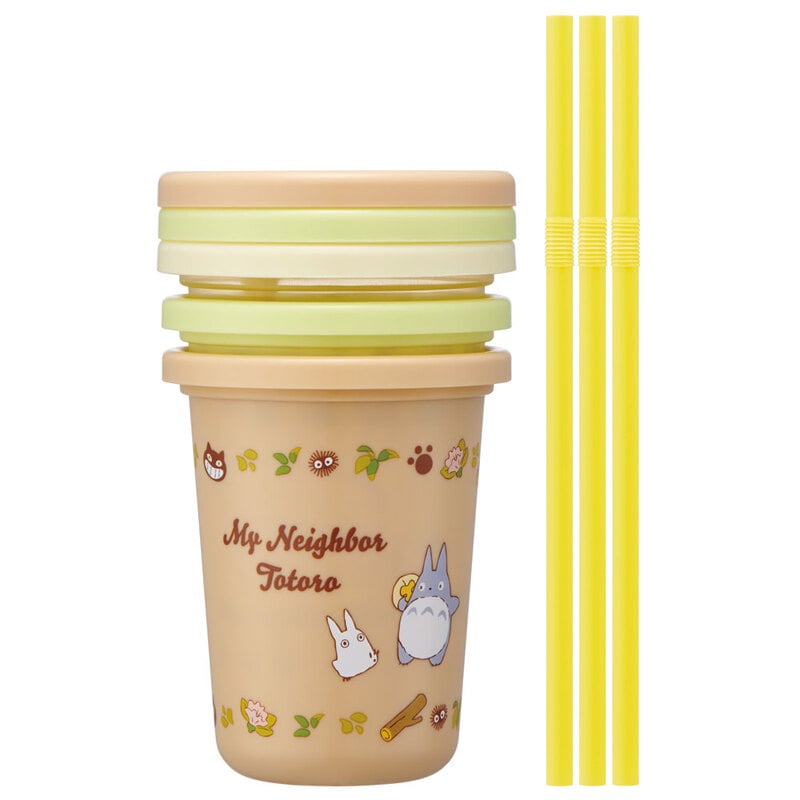 My Neighbor Totoro Tumbler with Straw 3-Piece Set
