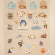 Howl's Moving Castle Schedule Seal stickers
