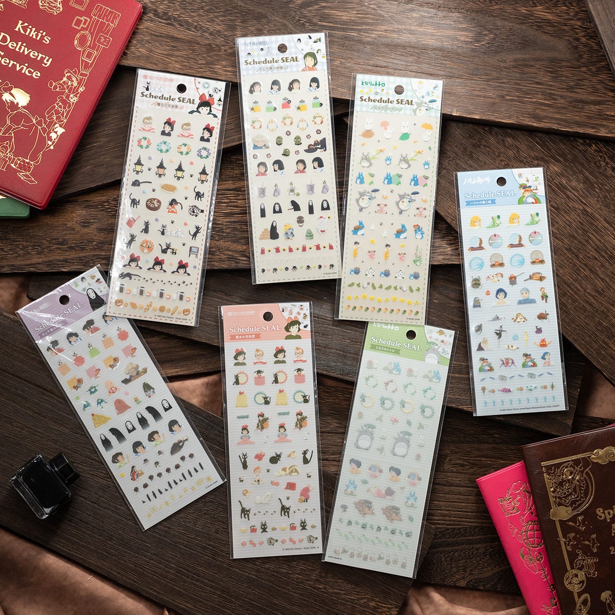 Howl's Moving Castle Schedule Seal stickers
