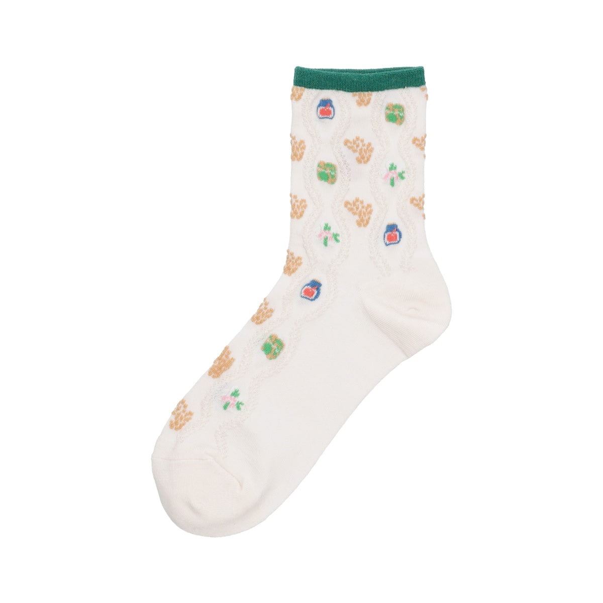 Whisper of the Heart Embroidery Socks 23-25cm