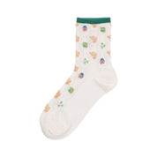 Whisper of the Heart Embroidery Socks 23-25cm