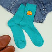 Howl's Moving Castle Embroidery Socks 23-25cm