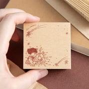 Howl's Moving Castle Wood Rubber Stamp