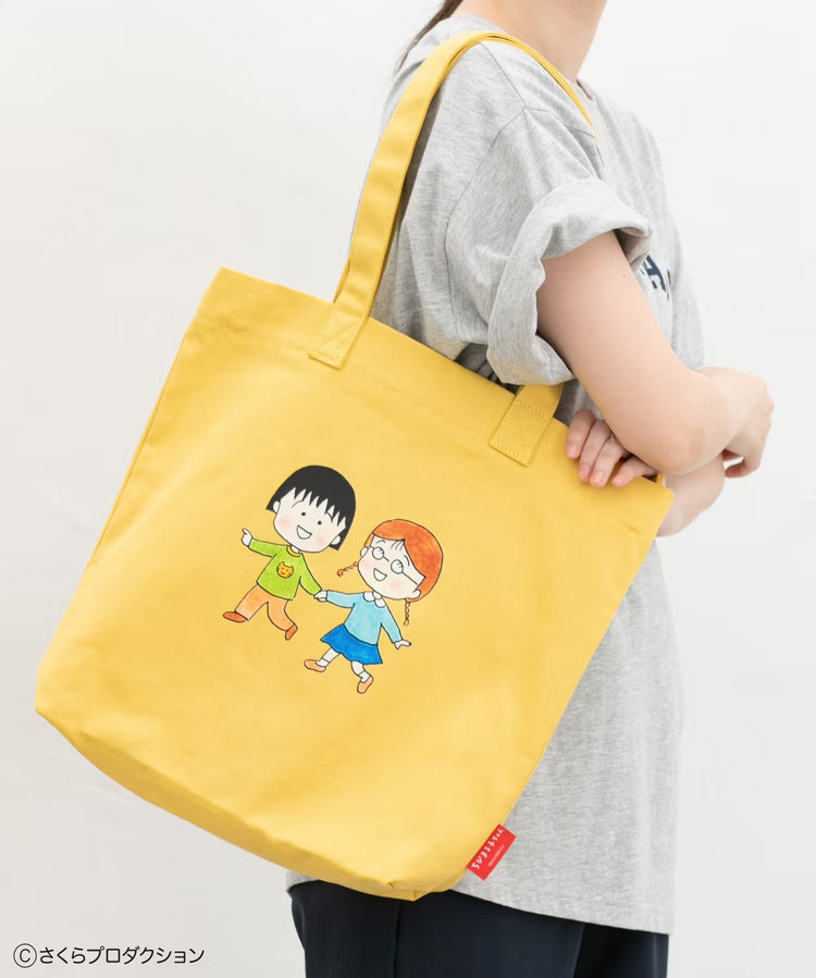 Chibi Maruko-Chan Tote Bag - Yellow