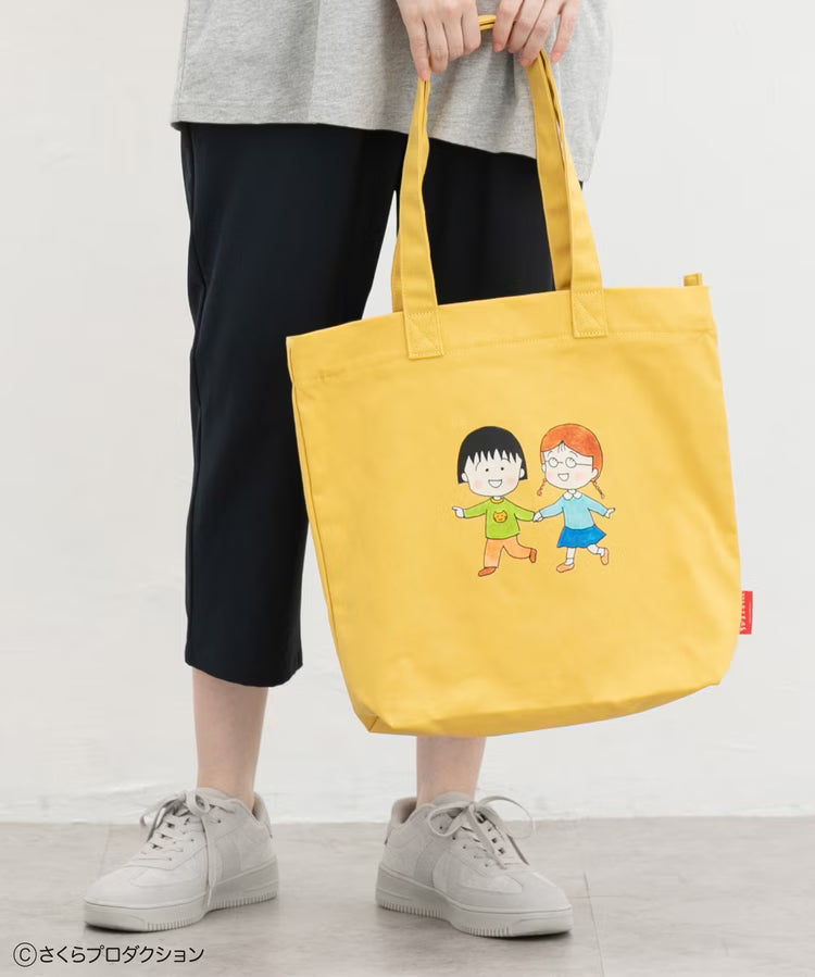 Chibi Maruko-Chan Tote Bag - Yellow