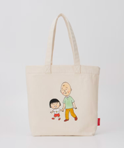 Chibi Maruko-Chan Tote Bag - Off-white