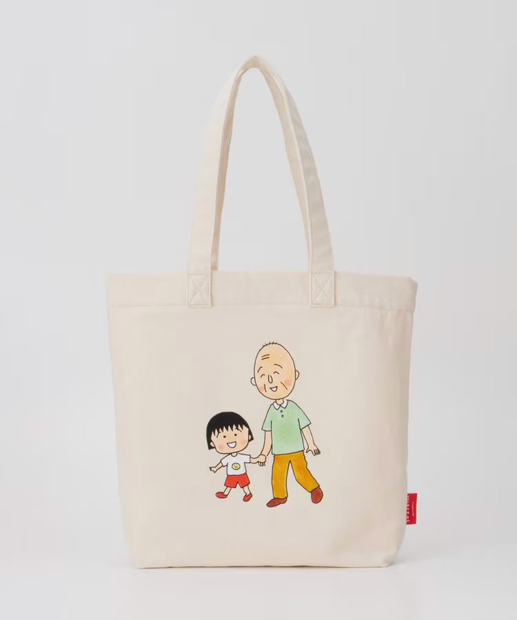 Chibi Maruko-Chan Tote Bag - Off-white