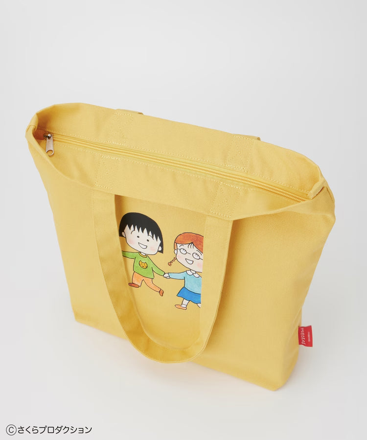 Chibi Maruko-Chan Tote Bag - Yellow