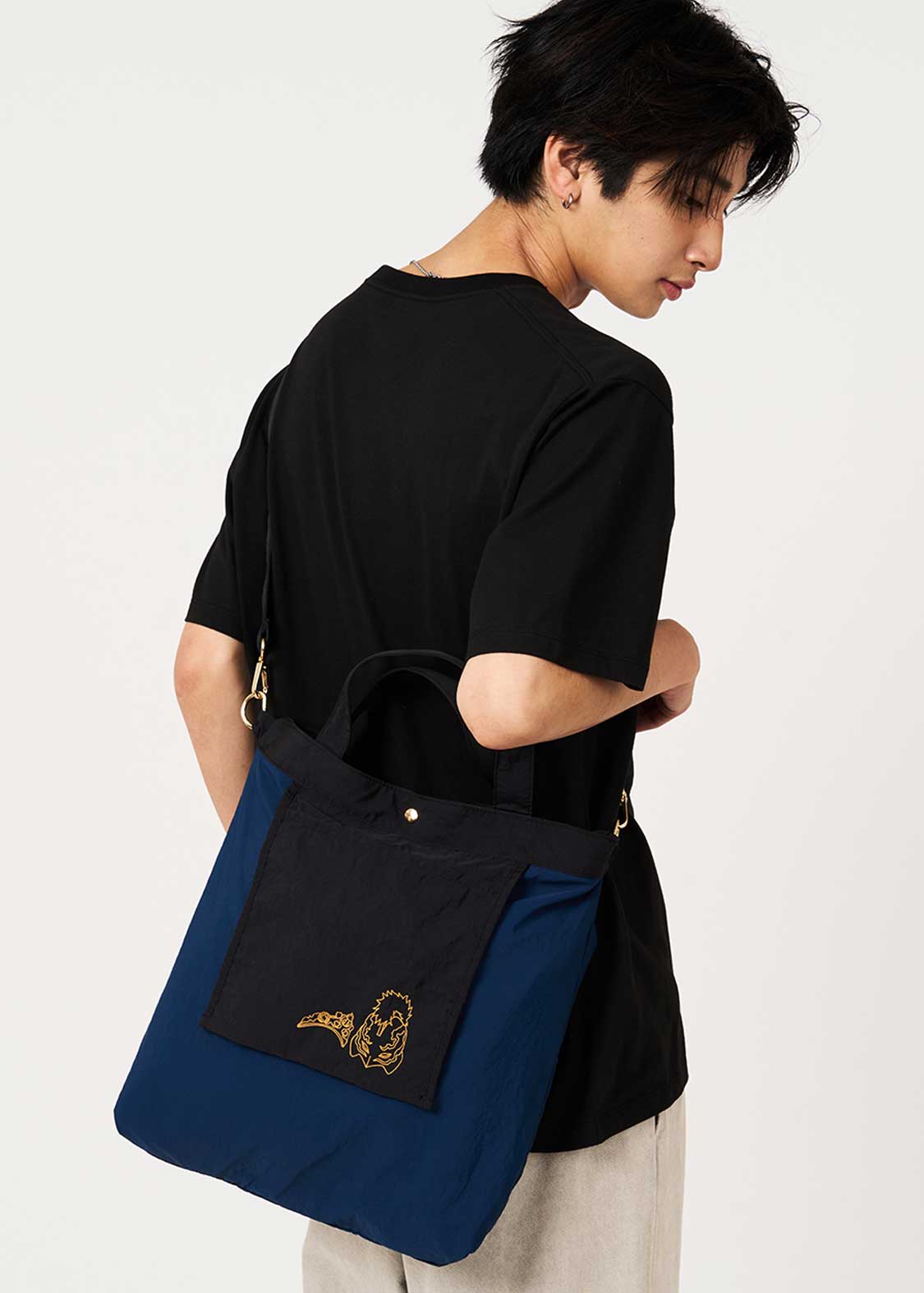 Detective Conan 2WAY Tote Bag - THE BLACK KNIGHT