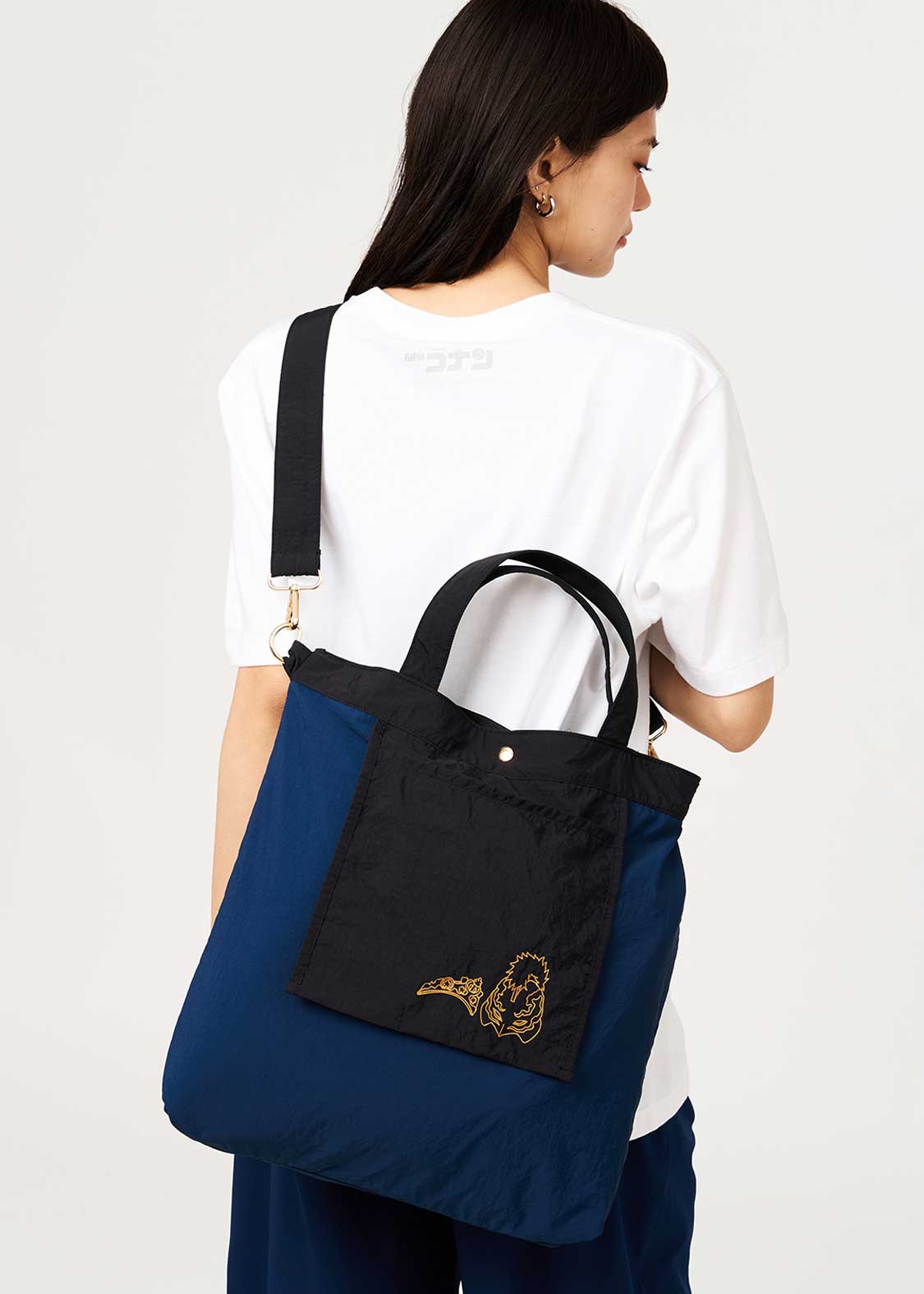 Detective Conan 2WAY Tote Bag - THE BLACK KNIGHT