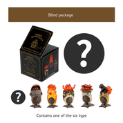 Howl's Moving Castle Calcifer KAZARING - single blind box