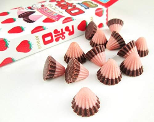 meiji Apollo Strawberry Chocolate