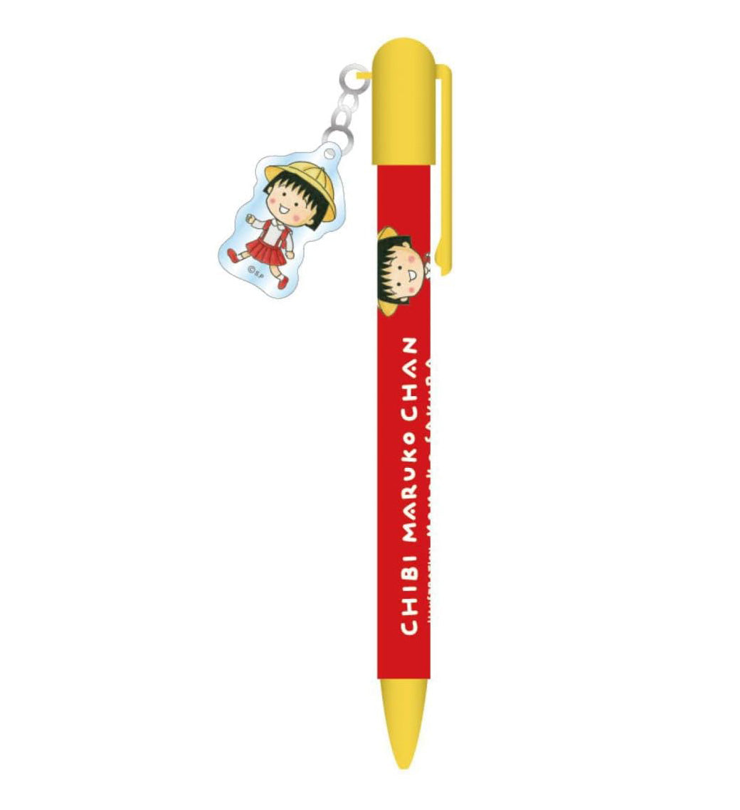 Chibi Maruko-chan Ballpoint Pen with parts (original maruko)
