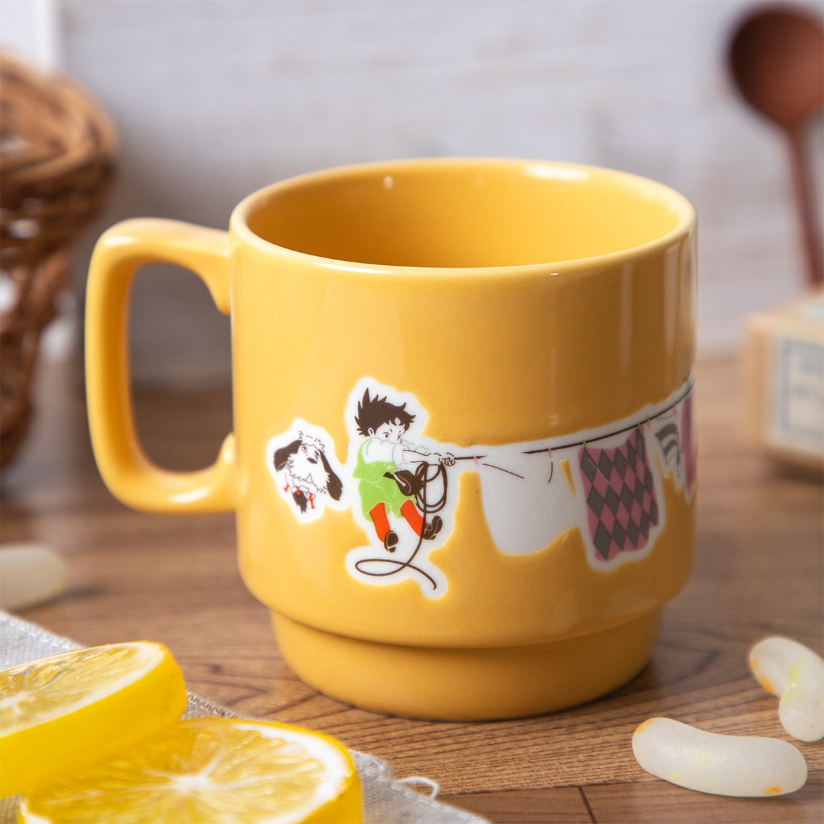 Howl's moving castle yellow mug
