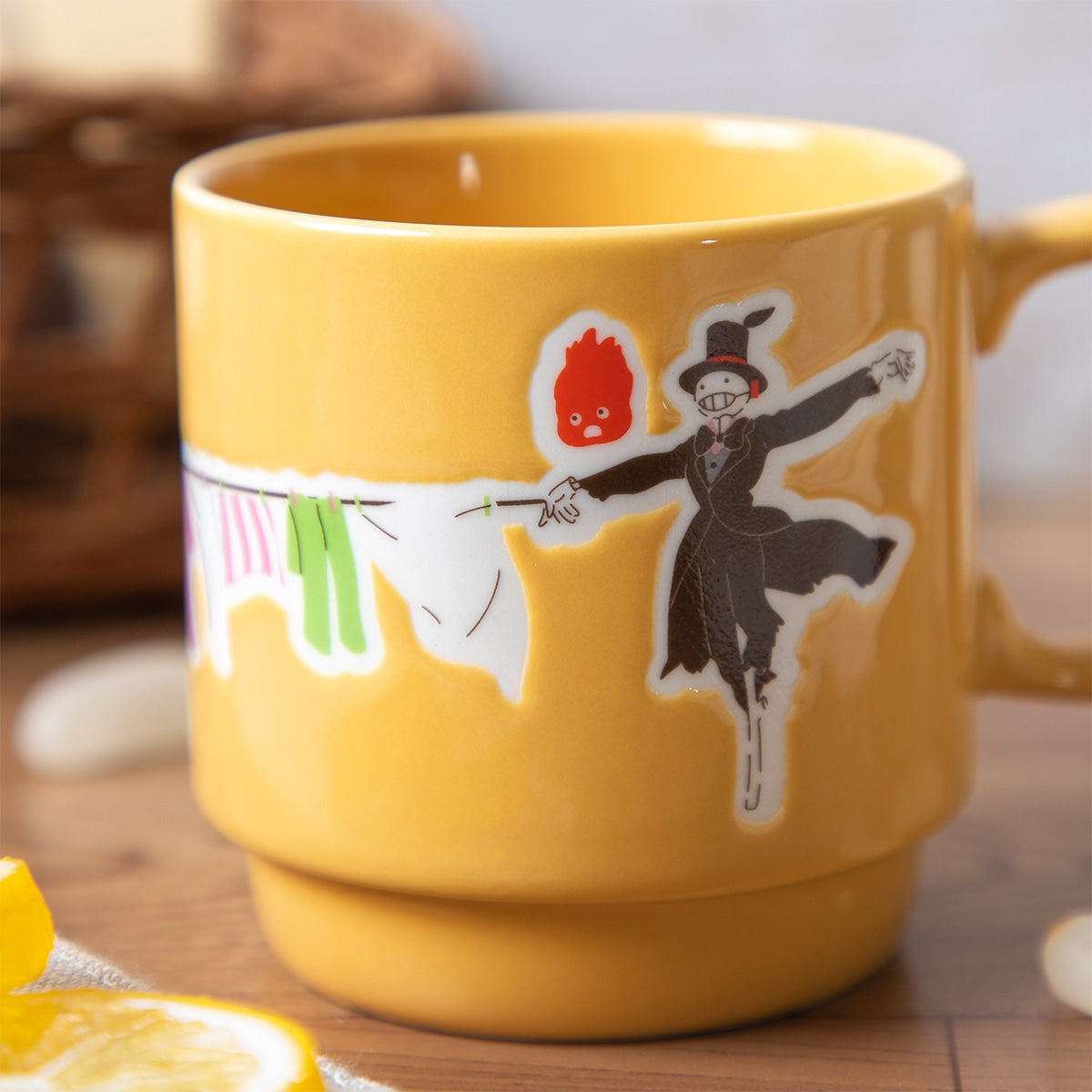 Howl's moving castle yellow mug