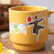Howl's moving castle yellow mug