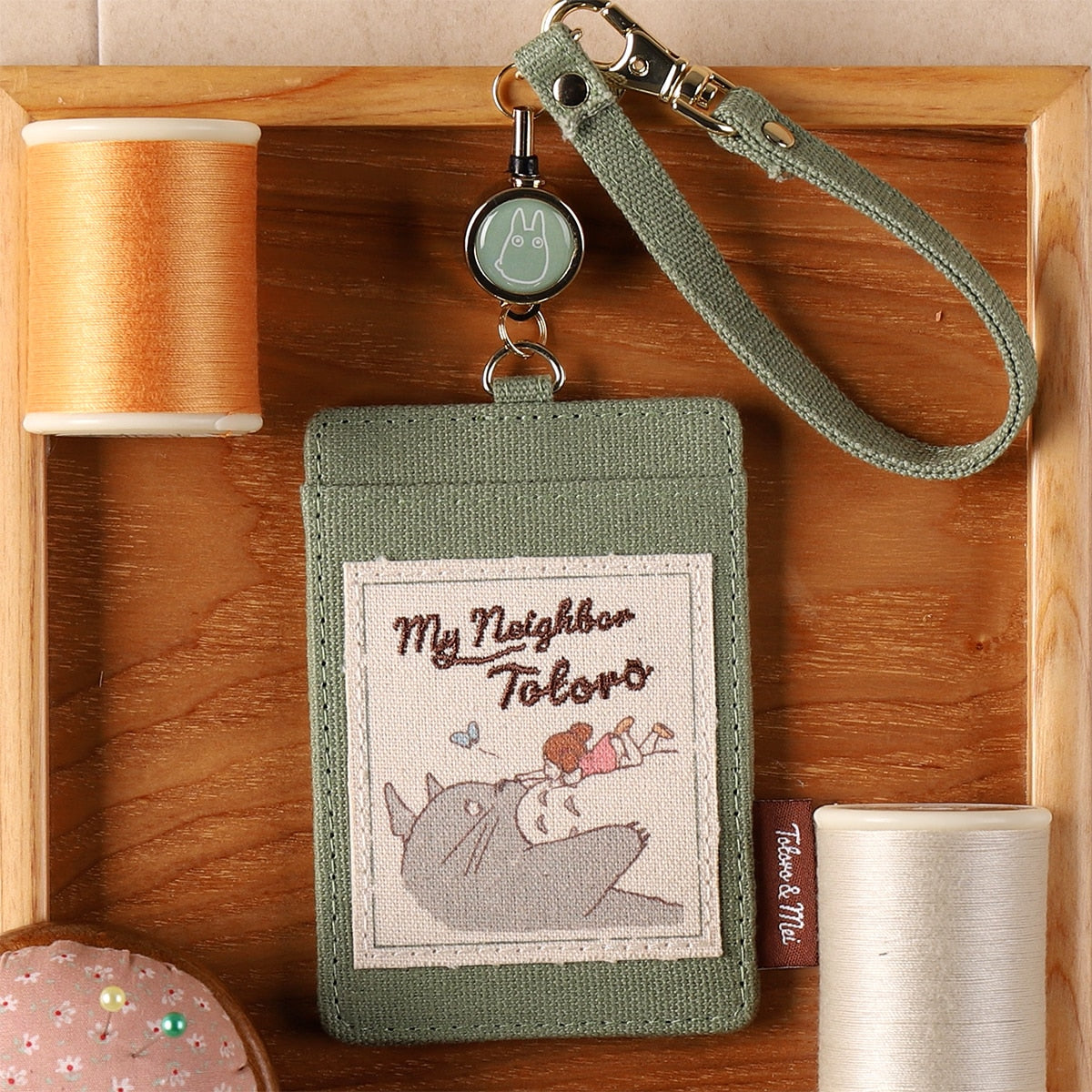 Ghibli Characters Reel Pass Case