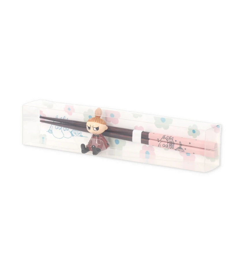 Moomin chopstick rest gift set - Little My